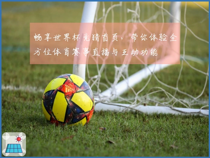 畅享世界杯竞猜首页，带你体验全方位体育赛事直播与互动功能
