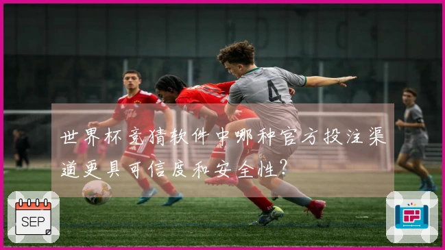 世界杯竞猜软件中哪种官方投注渠道更具可信度和安全性?